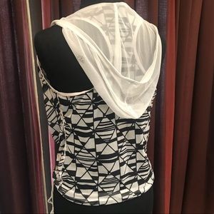 XS/Small Zumba Racerback Hoodie NWOT